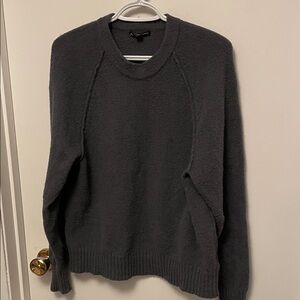 James Perse Grey Crew Neck Sweater Size 1